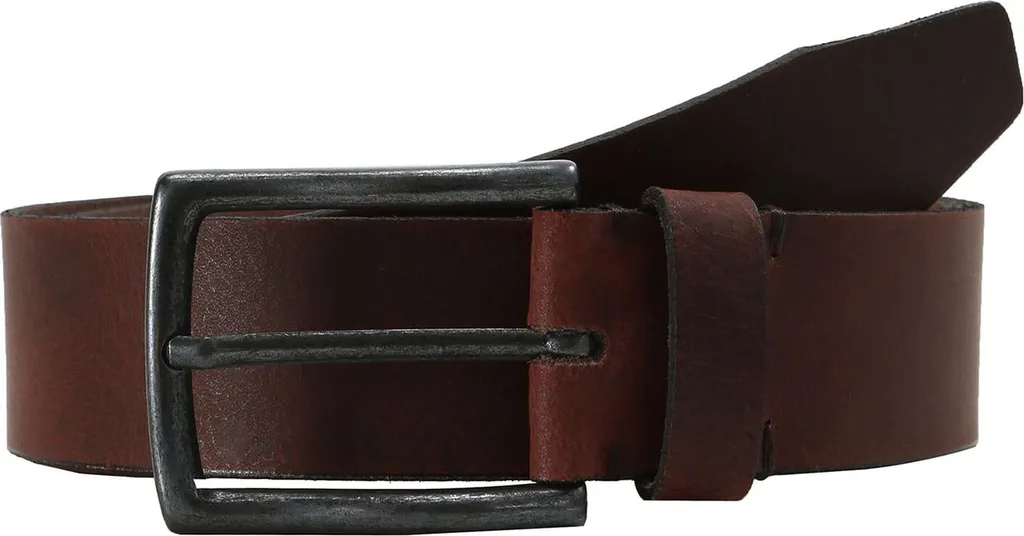 Cintura Uomo LLOYD 4.0 cm Brown W100 - Pelle Casual Marrone