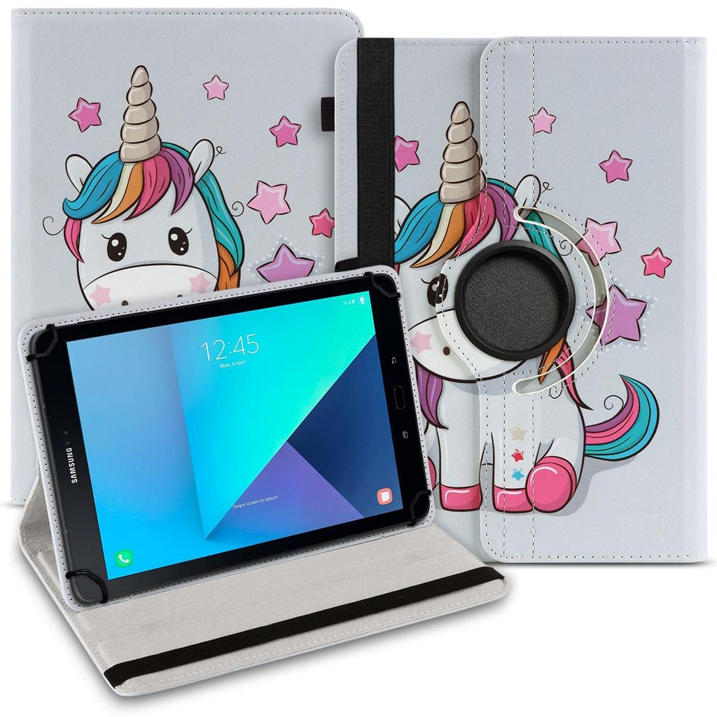 Tablet Hülle für SAMSUNG Galaxy Tab S10 Lite Tasche Schutzhülle Case 360 CoverFarbe 360 Uni:Motiv 16