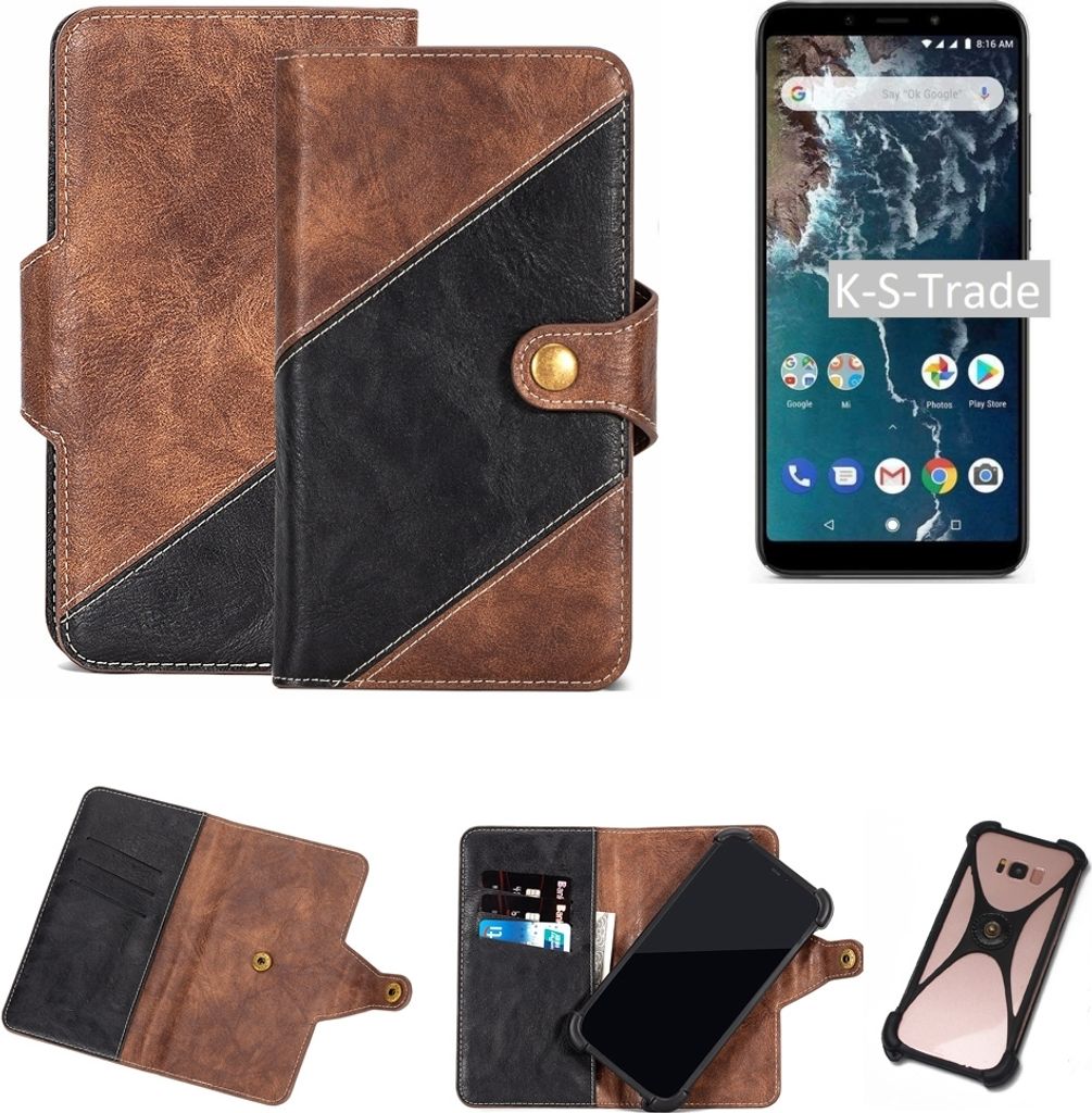 K-S-Trade Handy Hülle Schutz Hülle Schutzhülle Bookstyle Produktbild 