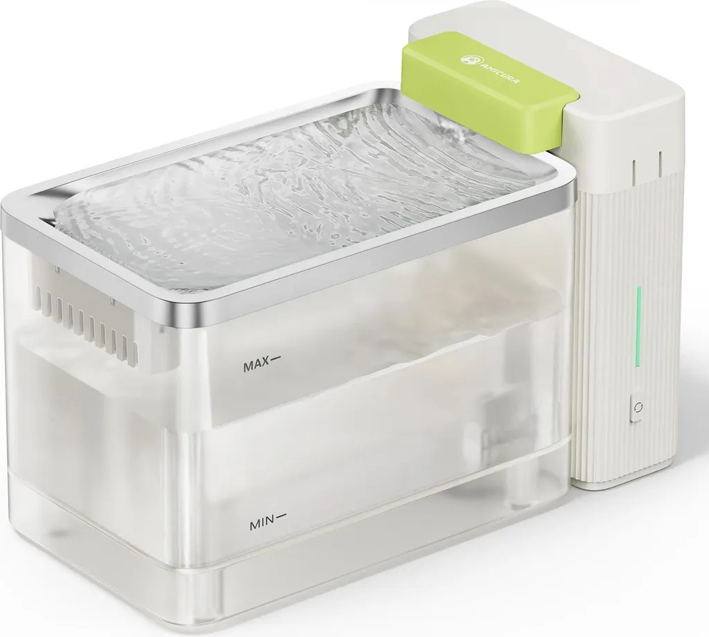 Fontaine à eau pour chats blanche et intelligente pour une hydratation saine