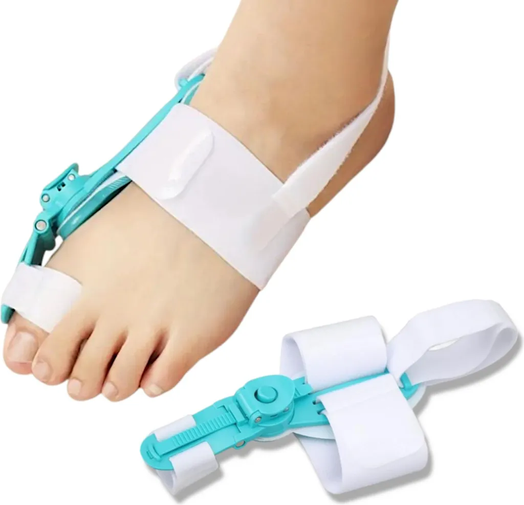Solution hallux valgus : Correcteur d'oignon réglable pour soulagement immédiat