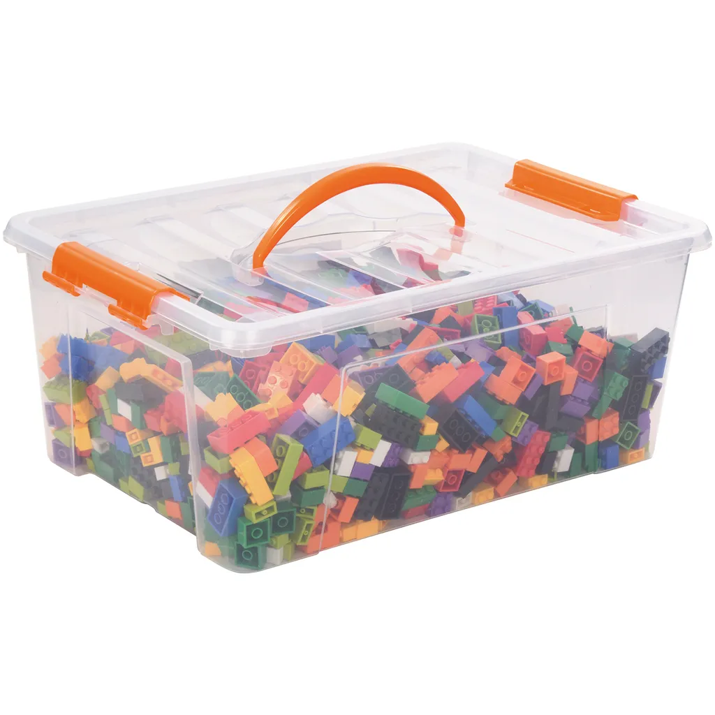 Blocs de construction de petite taille en pack de 1600 pièces multicolores