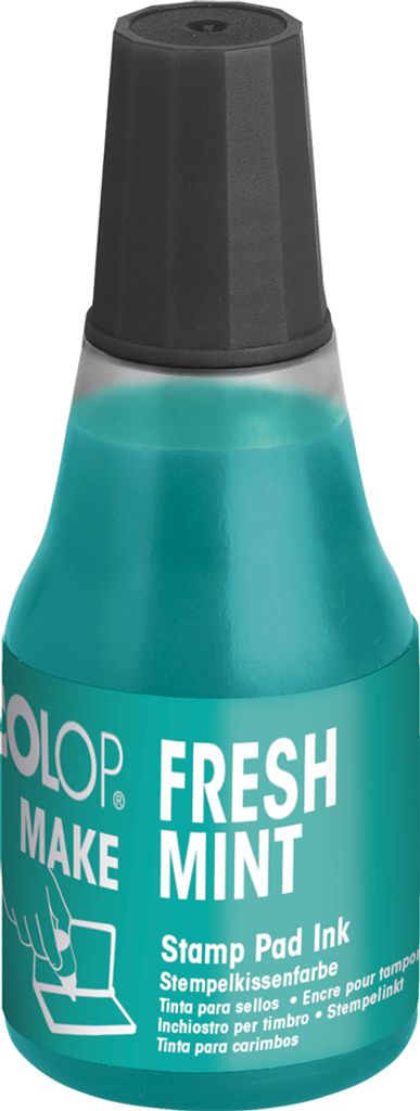 COLOP Stempelfarbe MAKE 25 ml fresh mint Produktbild 