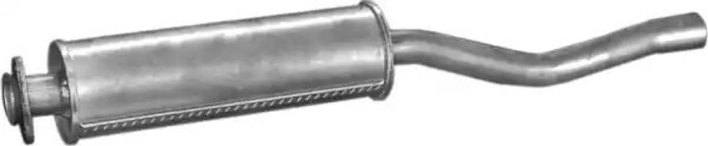 POLMO 01.13 Mittelschalldämpfer Schalldämpfer für AUDI 80 (81, 85, B2) COUPE (81, 85)