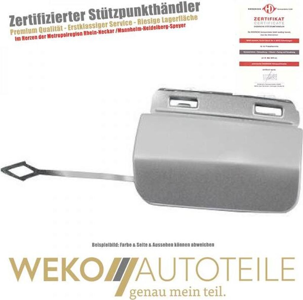 Klappe Abschlepphaken hinten DIEDERICHS 1641367 für MERCEDES-BENZ