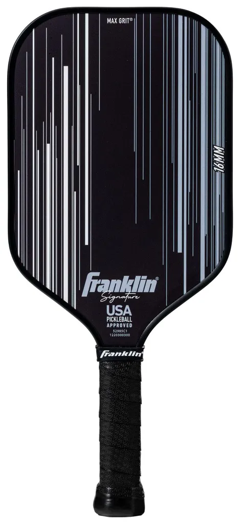 Franklin Pro Serie 16mm Noir - Paddle Pickleball à Contrôle Maximal