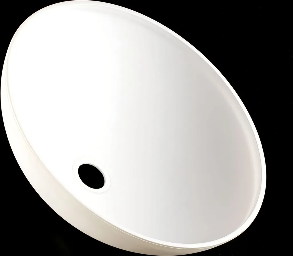 Globe de rechange en verre blanc pour lampe E27 - Diffuseur Ø40cm trou 42mm - 4