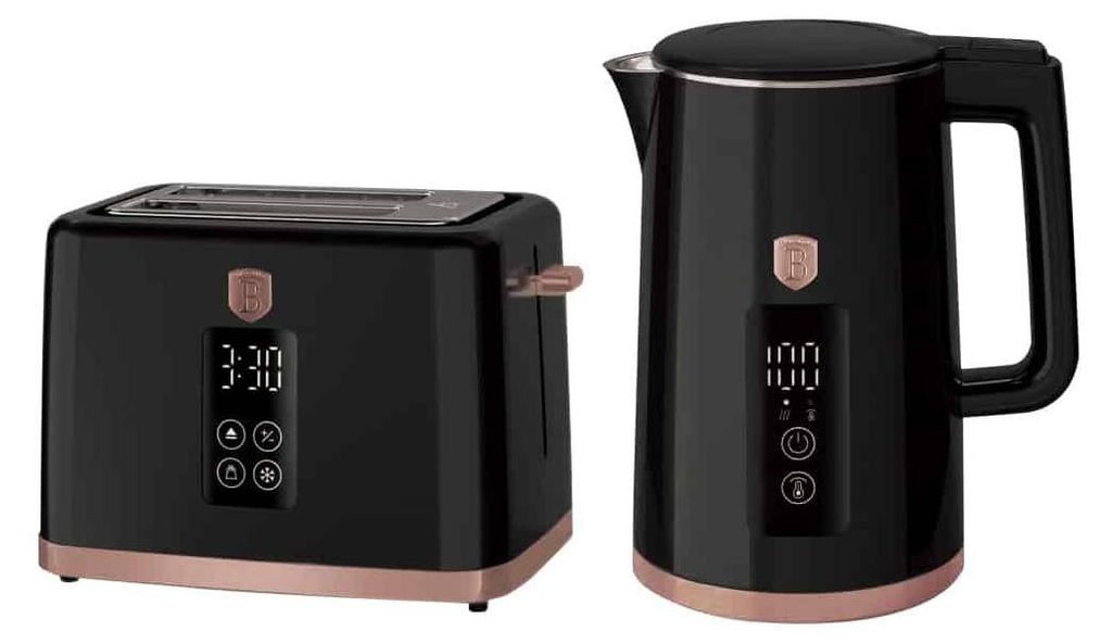 Berlinger Haus Wasserkocher 1,7L & Digitaler Toaster Produktbild 