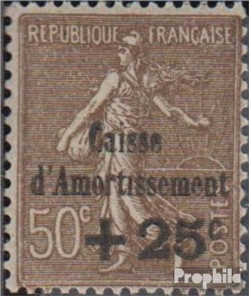 Briefmarken Frankreich 1930 Mi 253 mit Falz Schuldentilgung Produktbild 