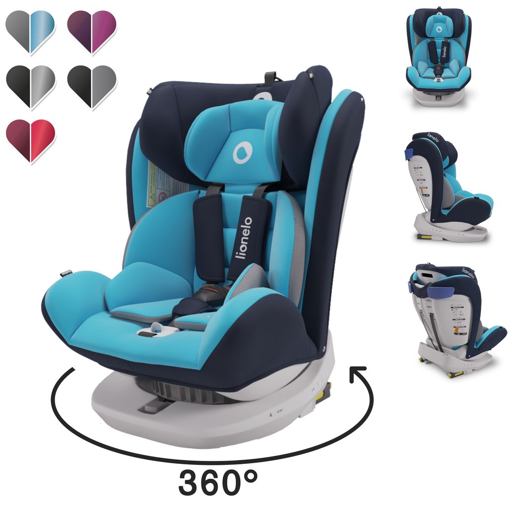 Lionelo Bastiaan Kindersitz Autokindersitz Babysitz  0-36kg Blau 