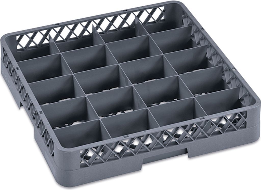 5x Tassenkorb Spülmaschinenkorb 20 Einteilungen Gastro, 50 x 50 x 10 cm, Dish Rack 98