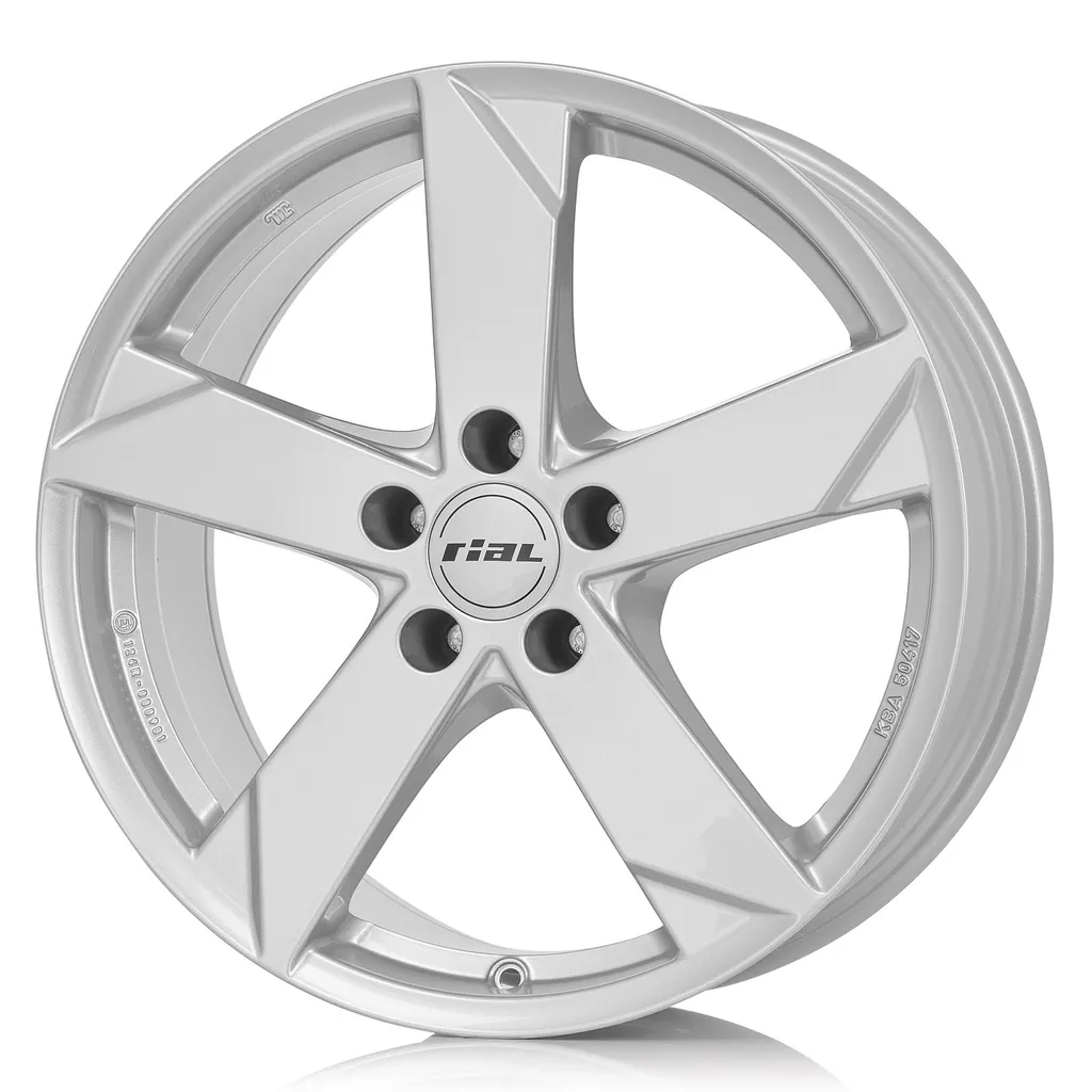Jante Rial Kodiak 7,5x17 ET28 Argent : Performance et Design Audi - 4