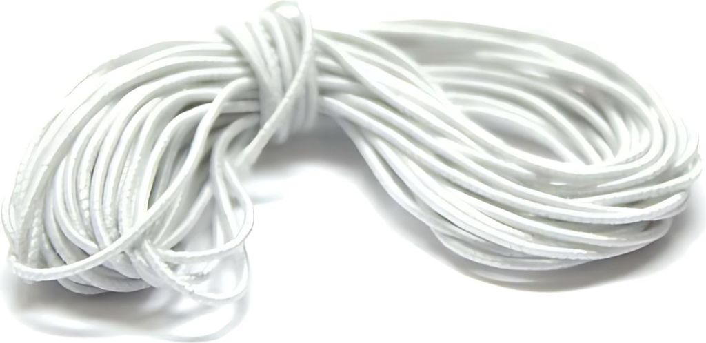 GLOREX Hutgummi weiss 0,6mm 5m Produktbild 