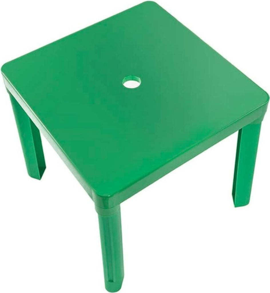 Table africaine en plastique pour enfants - vert clair Image du produit 