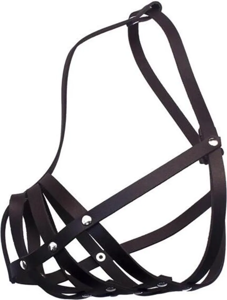 Museruola in Pelle BAFPET n. 8 per Boxer | Conforme a Legge e Sicura
