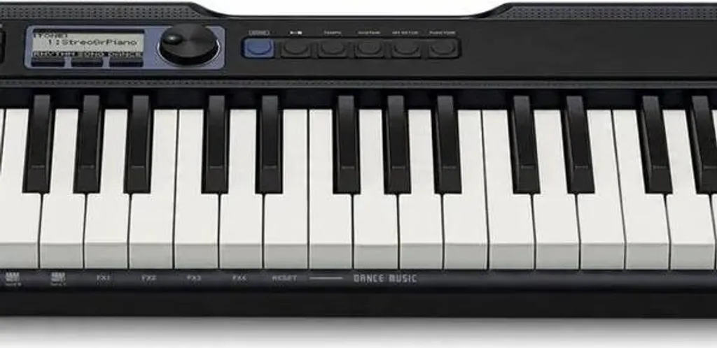 Synthétiseur numérique Casio CT-S300 noir avec 400 sonorités intégrées