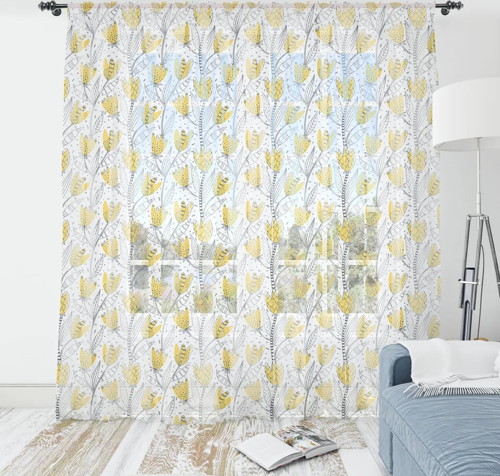 Arazzo Floreale Tulipani 210x274 cm | Decorazione Parete ABAKUHAUS