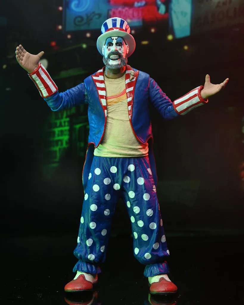 Figurine Captain Spaulding 18cm : le collector fidèle enfin disponible