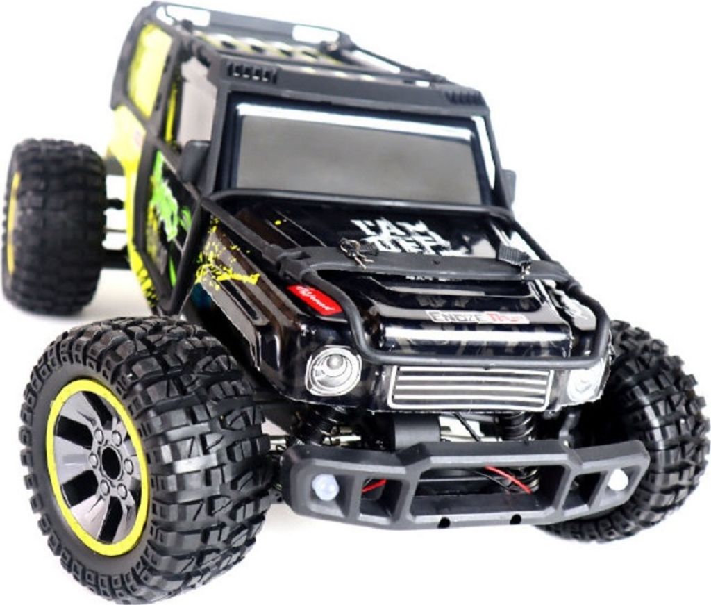 ES-Toys RC Elektro Buggy Extreme 204E, 1:10, Allradantrieb, bis 48 km/h schnell schwarz/gelb