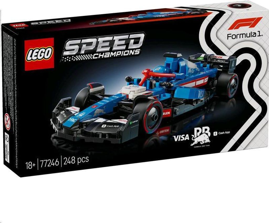 LEGO® Speed Champions 77246 Visa Cash App RB VCARB 01 F1 Produktbild 