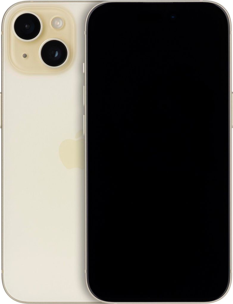 Apple iPhone 15 128GB Yellow Handy Smartphone ohne Simlock Produktbild 