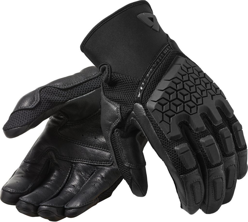 Revit Caliber Motorradhandschuhe, schwarz, S