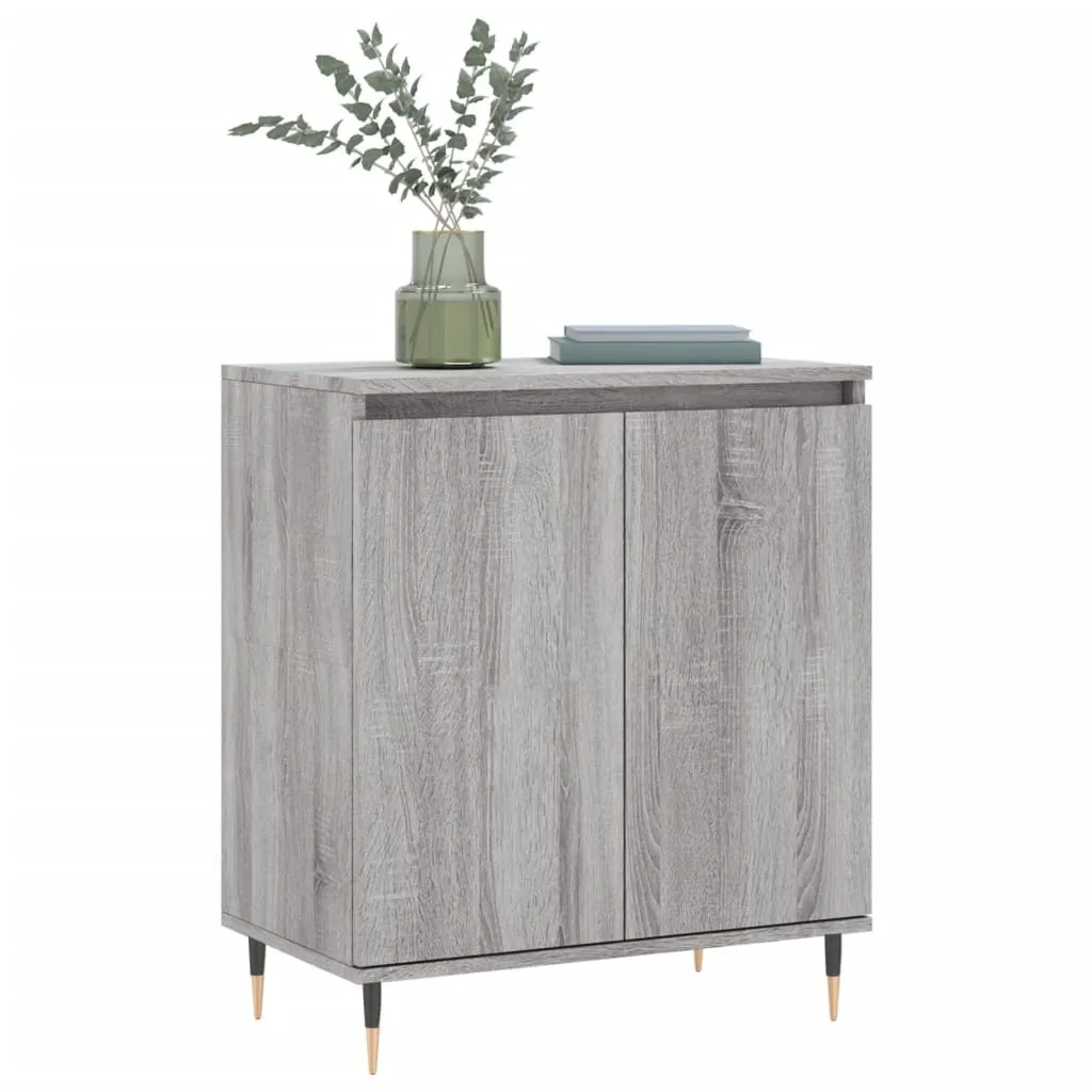Maison Exclusive Mobiletto 60x35x70 cm - Credenza Grigio Sonoma Ligneo - 3