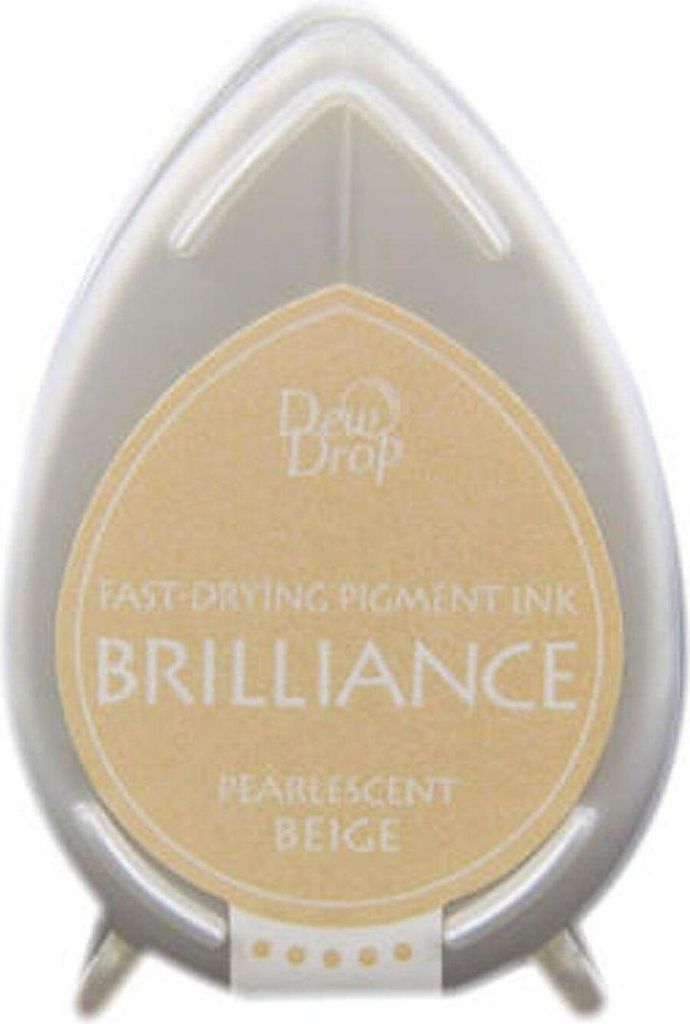 Tsukineko | Brilliance dew drop ink pad pearl Beige