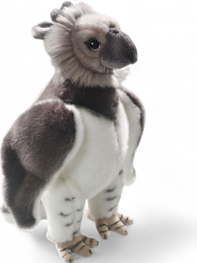 Uni-Toys – Aquila Calva Di Peluche 24 Cm – Realistica, Morbida E Sostenibile – Imbottitura Riciclata 100%