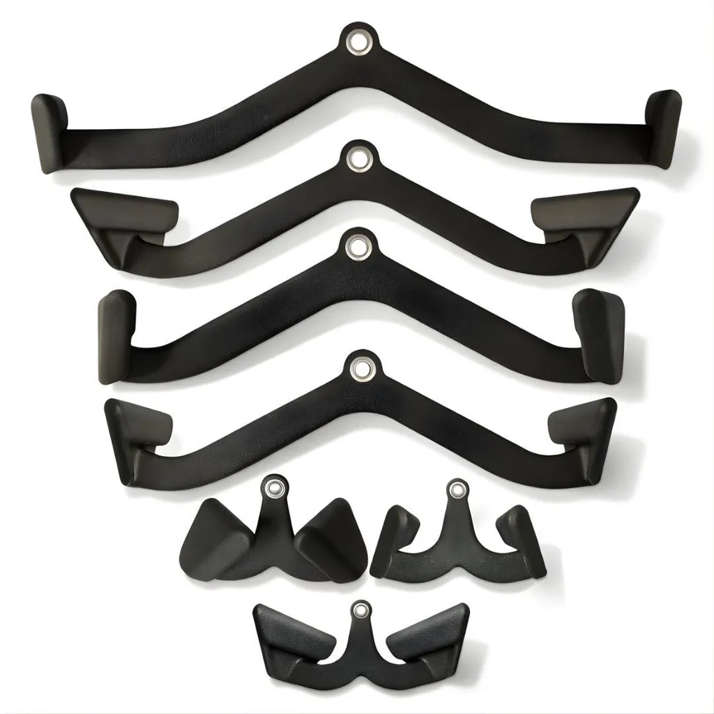 Set de 7 Poignées Ergonomiques Multi-Grip pour Tirage Dos et Latissimus