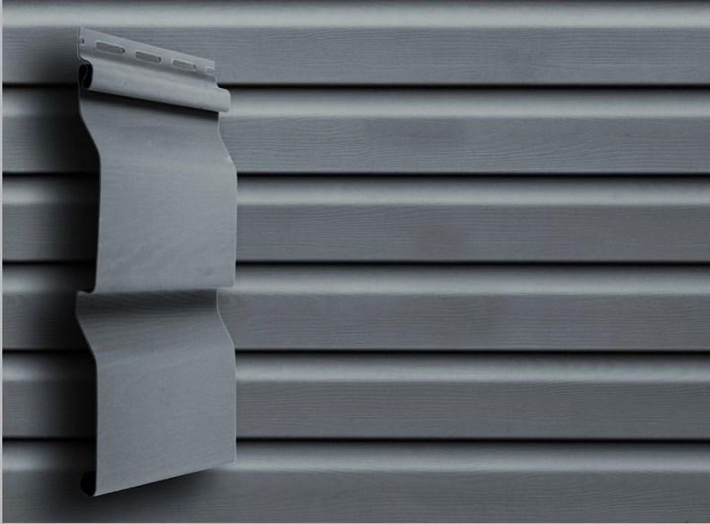 Fassadenpaneele Anthrazit RAL 7016 ab A-1,50m Kunststoffpaneele Musterstück T01 Anthrazit