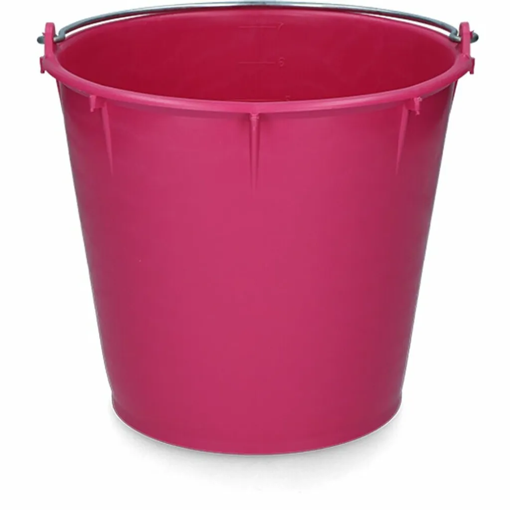 Secchio da Giardino Rosa 7L | Ideale per Fiori, Orto e Travasi