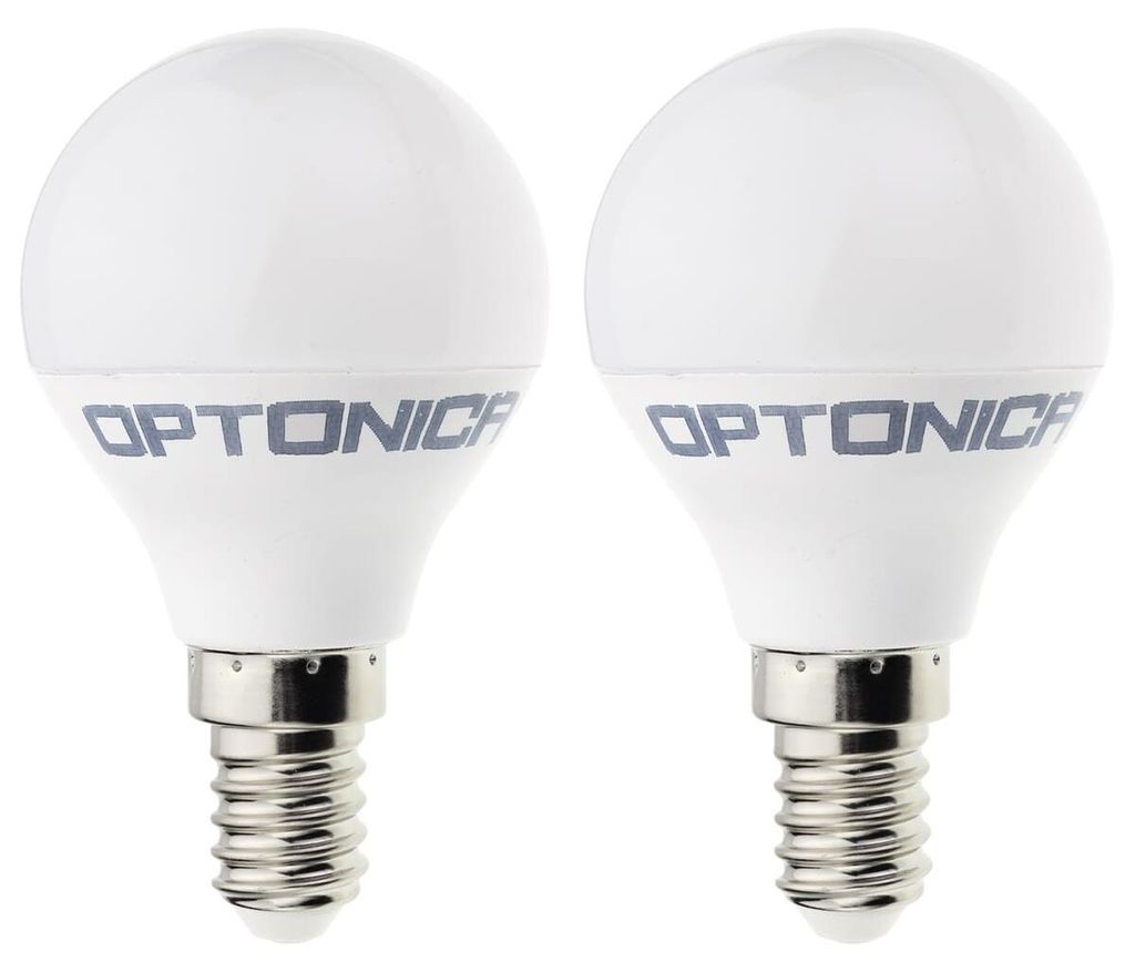Optonica G45 E14 LED-Lampe 5,5W 450lm 4500K 230V 2 Stück