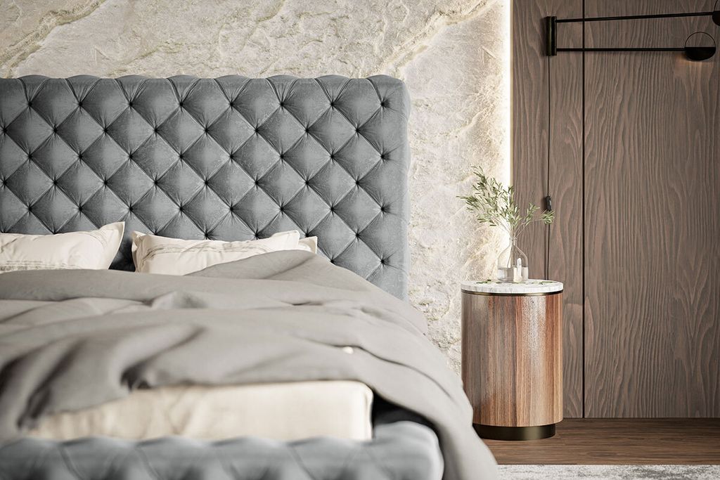 Postel Design Čalouněná postel Adonis 200x200 cm - postel | Kaufland.cz