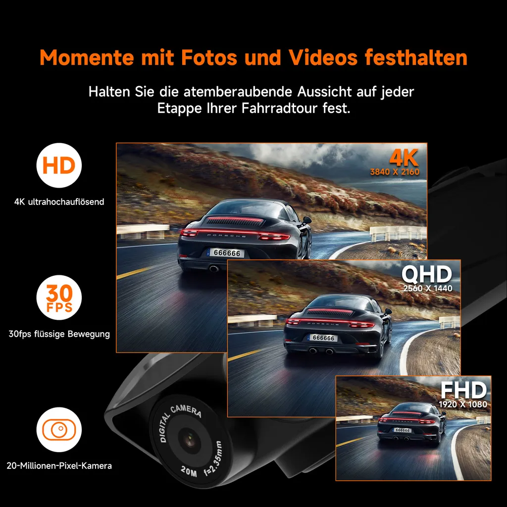 Caméra d'action stabilisation EIS et batterie 2500 mAh SVGo C1 - 2