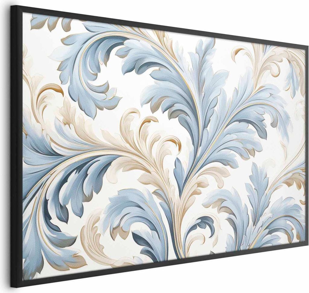 Posterpapier Poster - Baroque Vines in Light Colors 30x21 cm Muster f-H-10011-ao-a