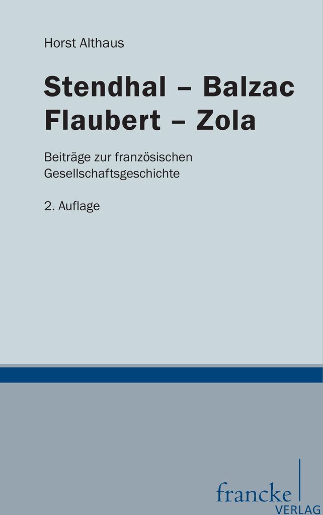 Stendhal-Balzac-Flaubert-Zola