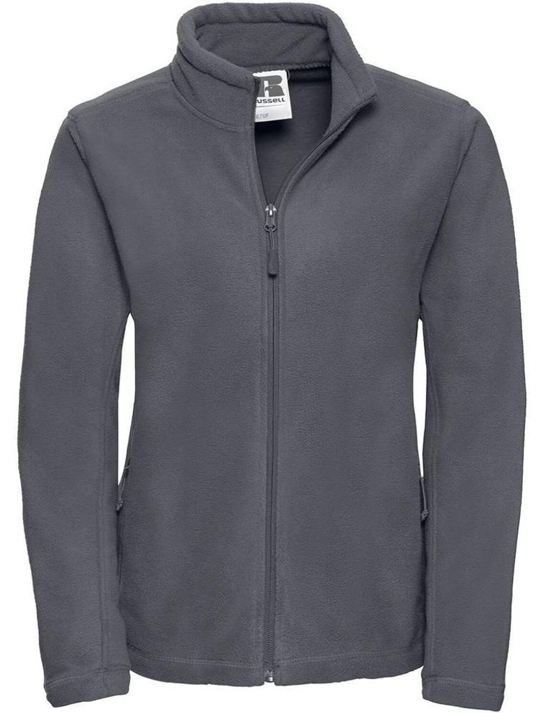 Russell Colours Damen Outdoor Fleece-Jacke FK713 (M) (Grau)