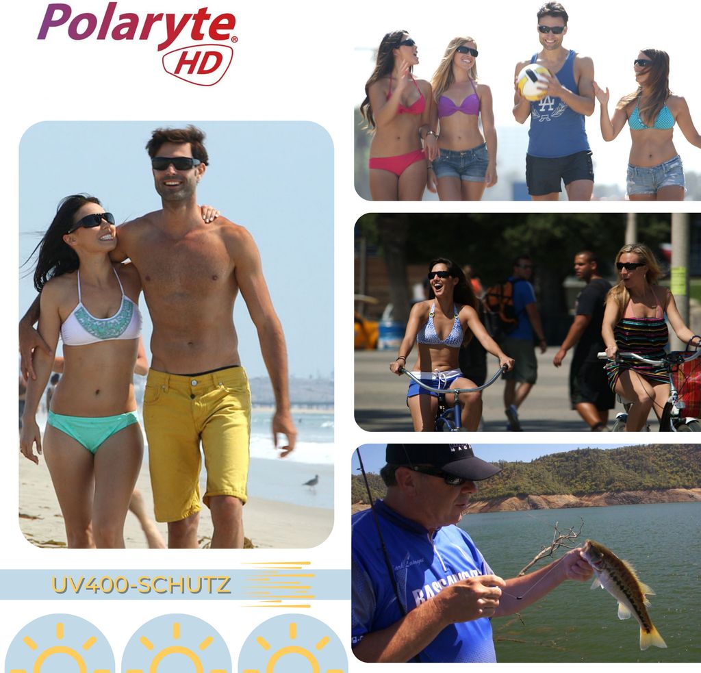 Polaryte® HD UV 400 - Sonnenbrillen Spar Set, 2 Stück, mit Produktbild 10
