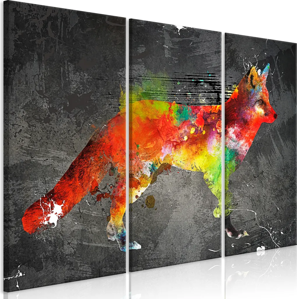 Quadro Economico Foresta 120x80 - Trittico TNT per Soggiorno e Ufficio