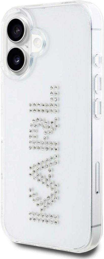 Karl Lagerfeld Rhinestones Logo Iphone 16 Handyhülle One Size