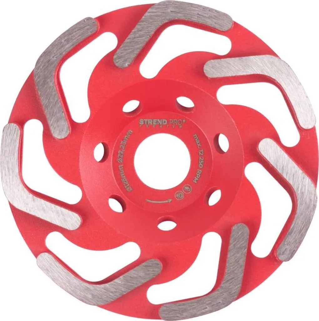 Meule Diamantée 125 mm pour Béton Strend Pro CGW40 Qualité Supérieure