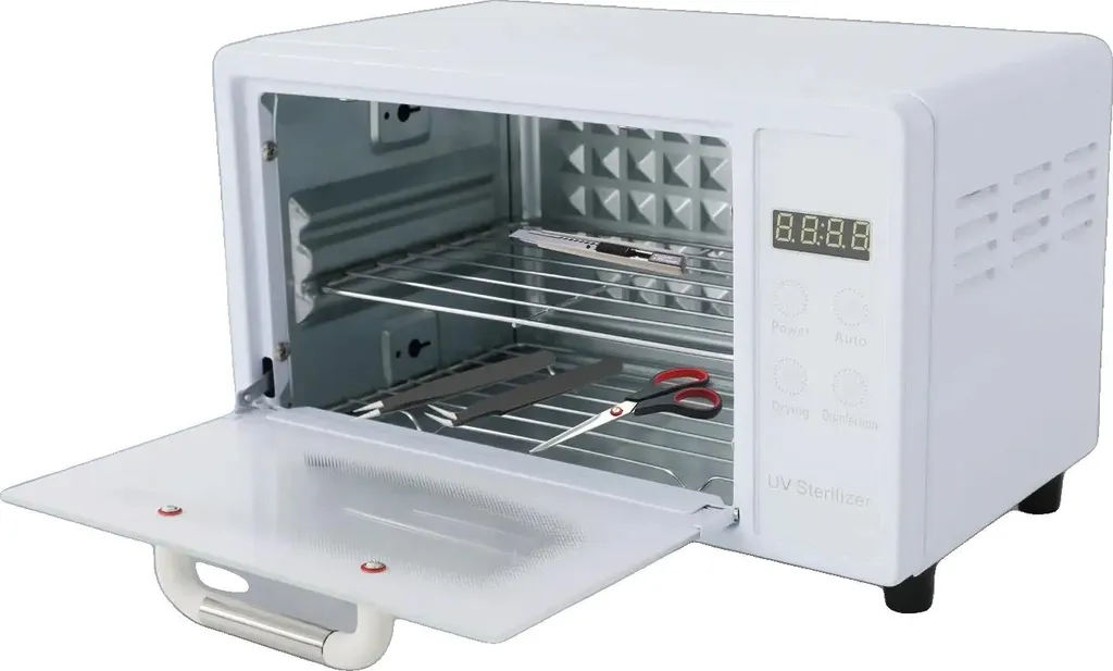 Nettoyeur UV grande capacité 10L à séchage thermique, modèle blanc UE
