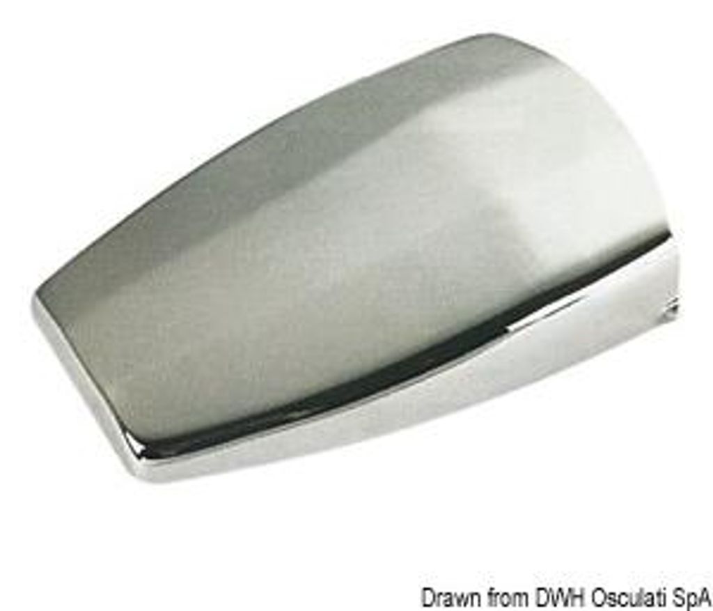 Messing-Lüftungsgitter 175 x 115 x 40 mm Osculati 53.313.00 Produktbild 