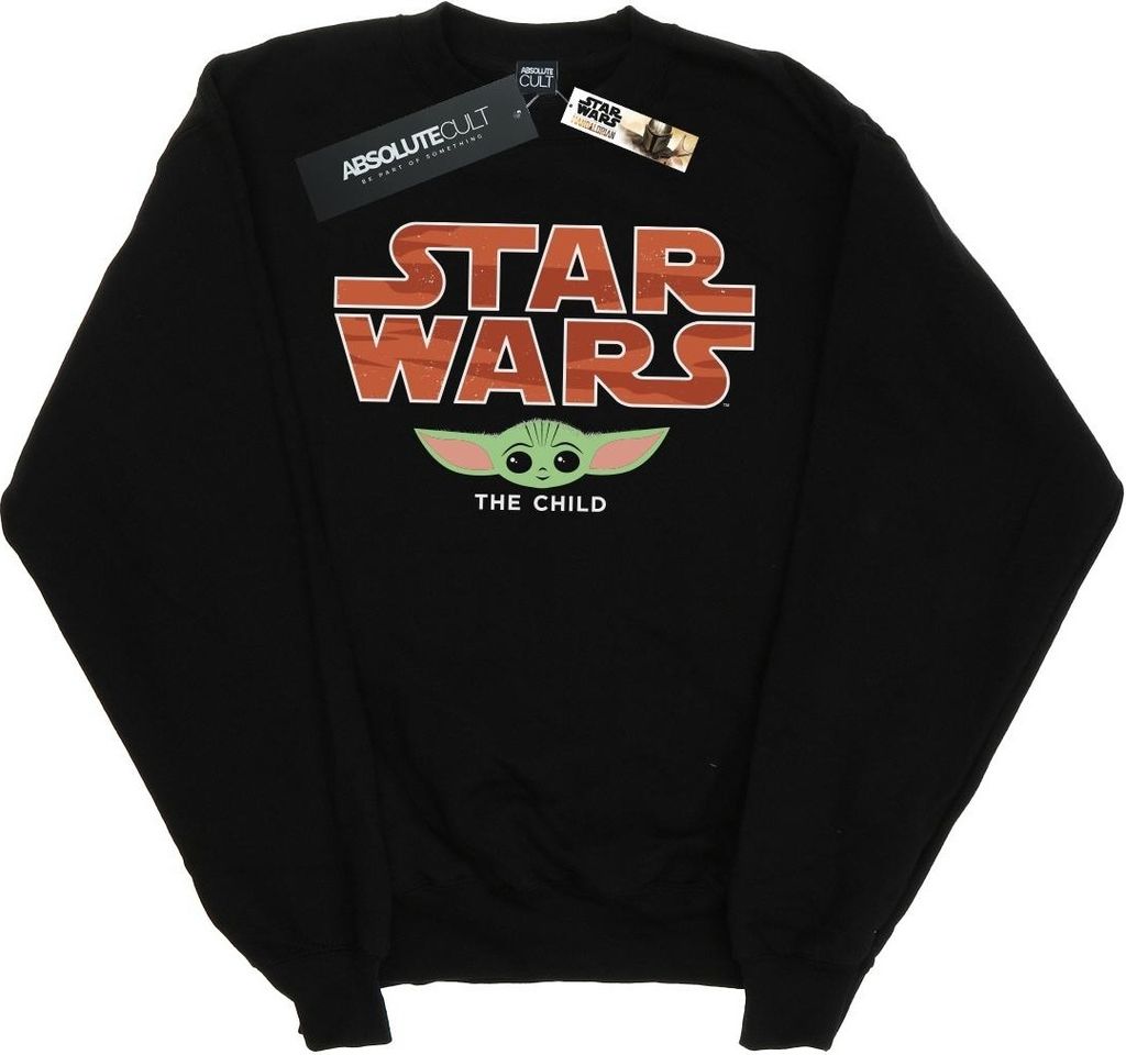 Star Wars - "The Mandalorian The Child" Sweatshirt für Herren BI46453 (M) (Schwarz)
