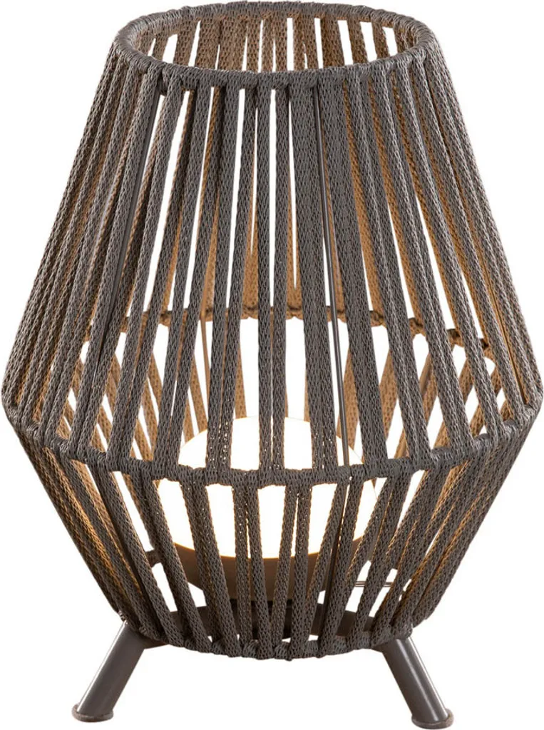 NewGarden Conta 30 Gris Taupe LUMCNT030SXWLNW Lampe à Poser Sans Fil