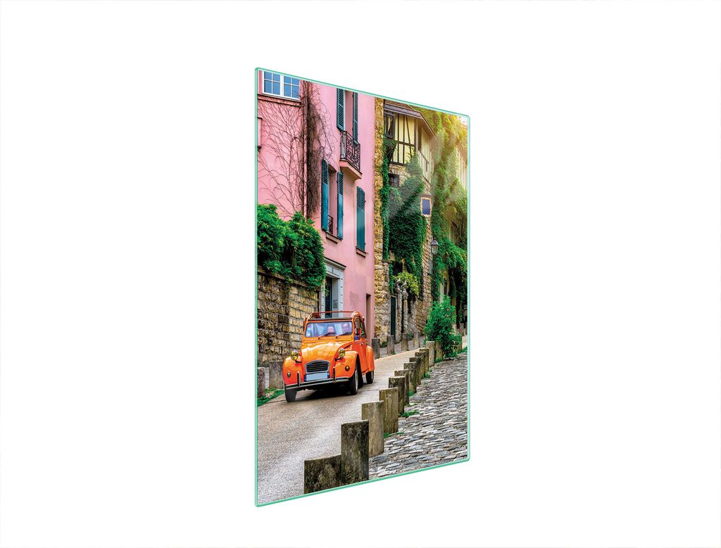 Herdabdeckplatte 35x52 Glaskeramikkochfeld Abdeckung Spritzschutz Glasplatte Deko Schneidebrett Stadt Auto