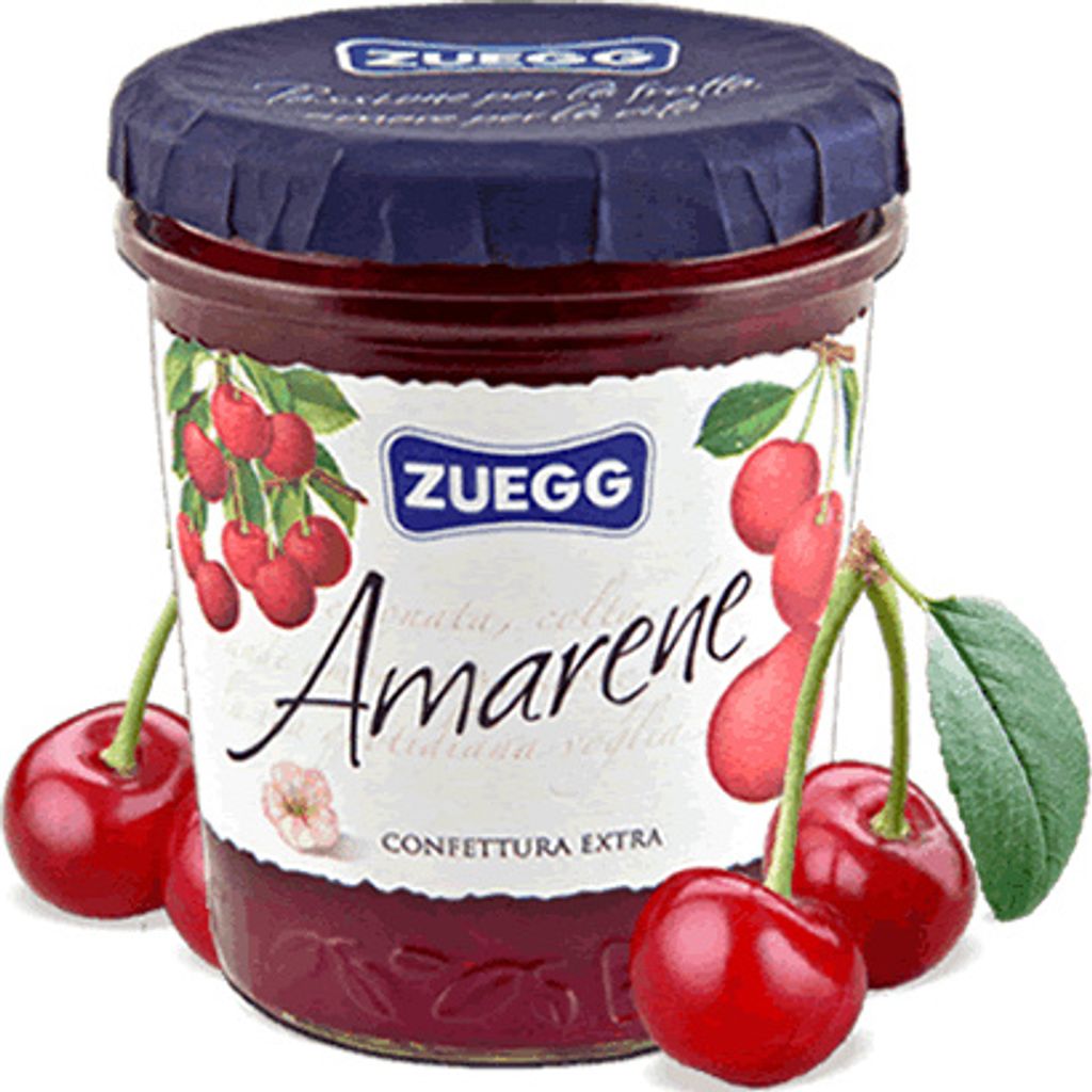 Zuegg Black cherries, JAM, Kirsche (Frucht), 320 g, 191 Produktbild 