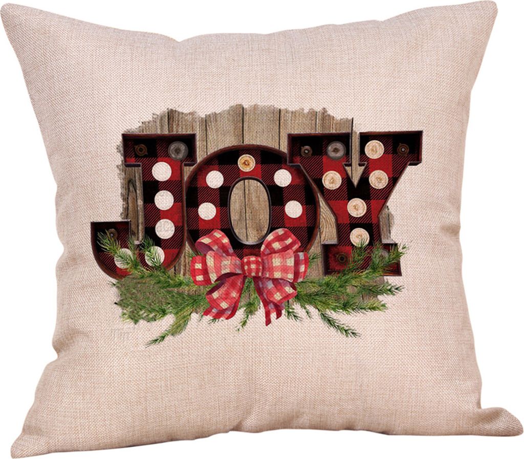 Weihnachtsknorte Design Kissen Hülle Kissenbezirk Home Sofa Bettauto Café Nachbildung Nachbildung-#6
