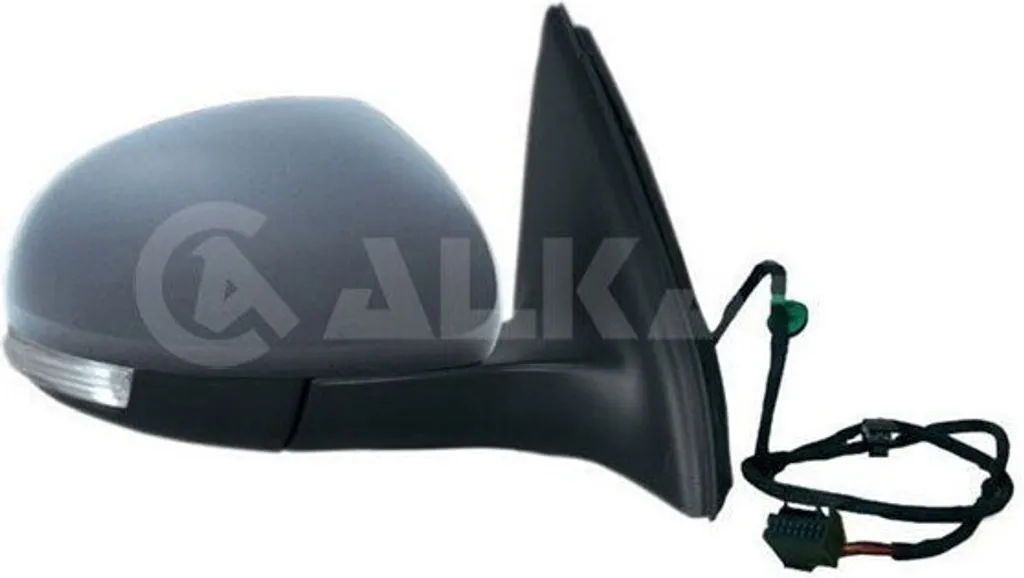Rétroviseur droit ALKAR 9030136 pour Tiguan 5N OE 5N1857508R9B9 Noir